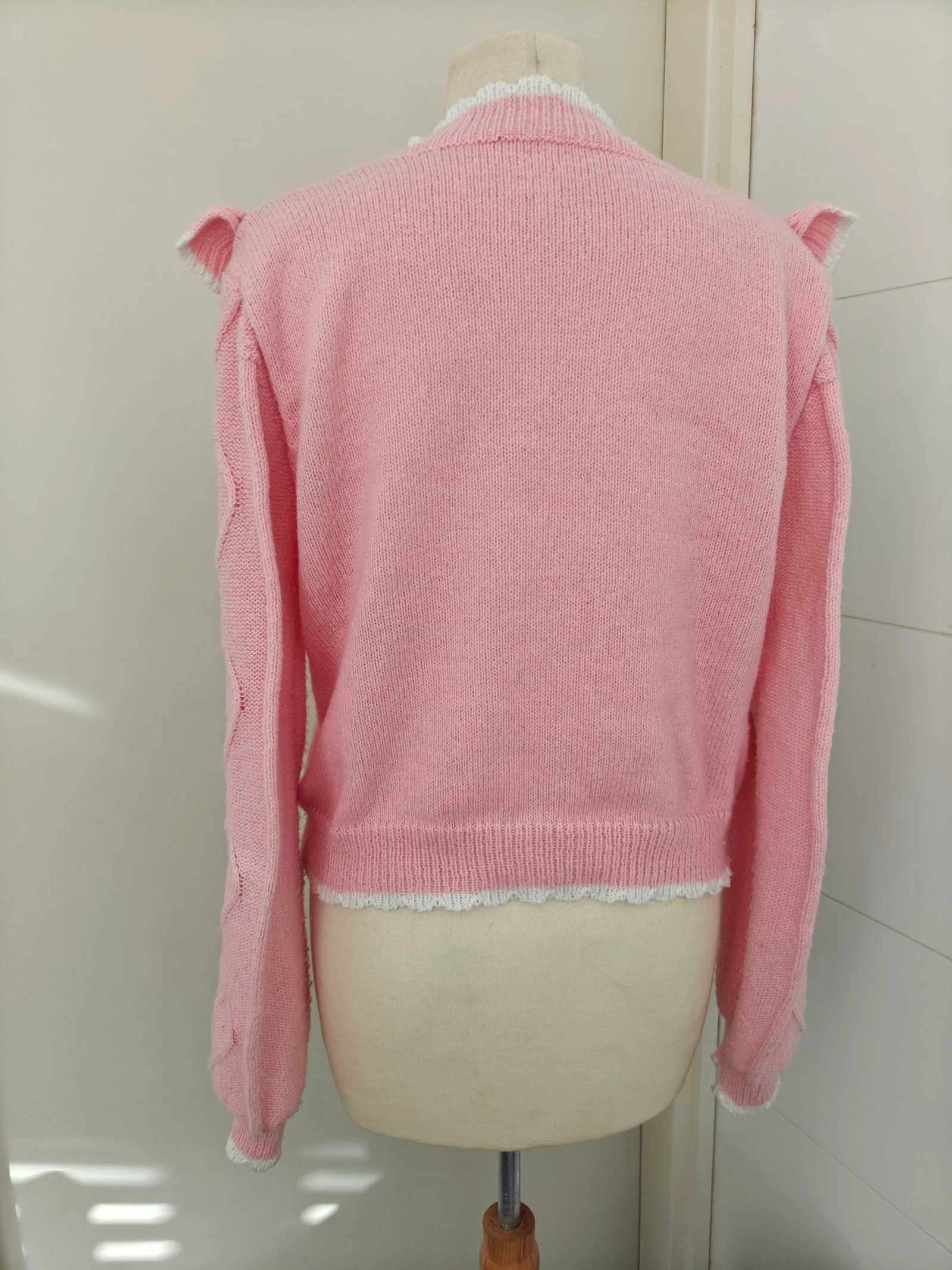 Kawaii trui met hartje en lint, maat S – photo 5